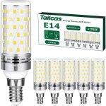 Ampoules led e14 blanc froid 12w ampoule culot edison  vis e14 6000k ac 220 - 240v pour cristal lustre ...
