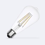 Ampoule led filament e27 8w 1055 lm st64 no flicker 2700k blanc chaud