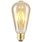 Ampoule led - lightme - lm85057 - culot e27 - 25 w (�quiv. 40 w) - ambr� �64 x 140 mm