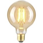 Ampoule led - lightme - lm85059 - globe e27 - 25 w - ambr� �95x140 mm