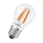 Ampoule led - osram - e27 poire filament claire - 1. 2w - 255lm - blanc trs chaud