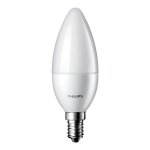 Ampoule led philips corepro ledcandle e14 dépolie 5w 470lm - 827 blanc très chaud Équivalent 40w Ampoule led philips corepro ledcandle e14 dépolie 5w 470lm - 827 blanc très chaud Équivalent 40w