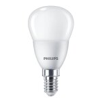 Ampoule led philips corepro ledluster e14 boule dpolie 5w 470lm - 840 blanc froid quivalent 40w