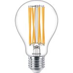 Ampoule led - philips - e27 - 150w - blanc chaud - verre - non dimmable