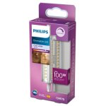 Ampoule led - philips - r7s 118mm - 14w - blanc froid - compatible variateur
