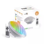 Ampoule led piscine par56 couleur rgbw 35w avec 441 leds