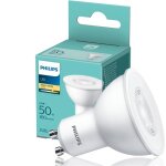 Ampoule led spot gu10 47w 2700k 380lm 36� philips