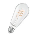 Ampoule led vintage osram - blanc chaud - filament en spirale - 34w - 470lm - e27
