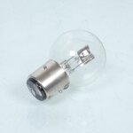 Ampoule de phare avant lampe doptique 3 ergots ba21d 12v 35 / 35w rsm pour moto