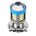 Ampoules de phare de moto ampoule de phare de moto led blanc haute luminosit� large vue en alliage daluminium ...