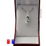 Amulette tiki en argent 925 massif rhodié. ensemble porte bonheur tahitien pendentif chaine avec boite ... Amulette tiki en argent 925 massif rhodié. ensemble porte bonheur tahitien pendentif chaine avec boite ...