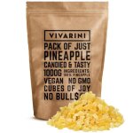 Ananas confits vivarini fruits secs 100% naturell vegan - 1 kg