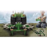 Andaineur repliable - fendt - former - vert - tracteur rc - 1050 vario