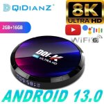 Android 13. 0 tv box bo�te multim�dia 13 android box avec 2 go ram 12 go rom rk3528 quad - core support ...