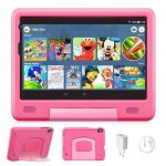 Tablette tactile - android - 8 pouces - 6go ram - 128go rom - wifi - rose