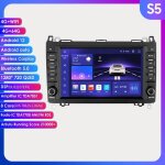 Android autoradio gps navigation st�r�o pour mercedes benz b200 w169 w245 w639 viano sprinter w906 lecteur ...