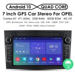 Android gps 2 din pour opel 7 pouces autoradio avec sat nav st�r�o voiture bluetooth double din radio ...