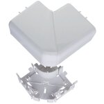 Angle plat 90� - legrand - dlp monobloc - goulotte 50 x 105 mm - couvercle 85 mm - ip 40