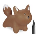 Relaxdays animal sauteur en forme de renard avec pompe à air 3 ans et plus sans bpa jouet gonflable marron ... Relaxdays animal sauteur en forme de renard avec pompe à air 3 ans et plus sans bpa jouet gonflable marron ...