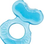 Anneau de dentition - nuby - teethe - eez - silicone - dès 3 mois - bleu Anneau de dentition - nuby - teethe - eez - silicone - dès 3 mois - bleu