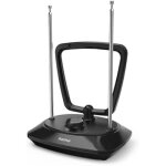 Antenne dint�rieur - hama - classic - r�ception dvbt / dvbt2 - gain r�glable - filtre lte 5g