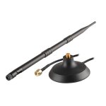 Antenne omni - directionnelle - savio - ak - 05 - 12 dbi - 2. 4 ghz - rp - sma