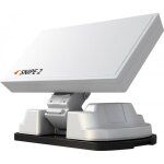 Antenne satellite automatique - selfsat - snipe 2 - compatible tous rcepteurs - blanc - idale camping ...