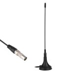 Antenne tv hd int�rieure - surenhap - double antenne - amplificateur 25 db - r�ception num�rique - portable ...