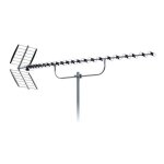 Antenne tv tnt ext�rieure 185 dbi f filtre passif 4g lte 5g nr 700 800mhz puissante dvb - t dvb - t2 ...