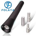 Antenne voiture fm dab - folaya - mini antenne voiture courte - r�ception fm / am / dab puissante