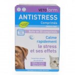Anti - stress chien et chat 20 comprim�s