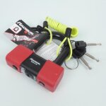 Antivol bloque disque en u radikal rk75 classe sra pour assurance moto scooter