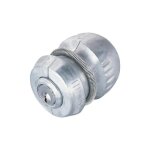 Sabot antivol secor�t 90140 pour remorque - corps aluminium r�sistant aux intemp�ries