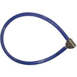 Antivol v�lo � combinaison - master lock - 55cm - c�ble rigide - coloris al�atoires