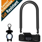 Antivol vlo forme u 16mm rsistant protge votre vlo ne ncessite pas de cl cadenas vlonouvelle technologi ...