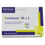 Anxitane m / l anti - stress chien et chat - x 30