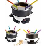 Appareil à fondue - inox - 6 personnes - thermo - isolées - pare - éclaboussures - anti - adhésif Appareil à fondue - inox - 6 personnes - thermo - isolées - pare - éclaboussures - anti - adhésif
