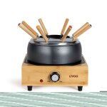 Appareil  fondue lectrique - livoo - doc287 - 800w - 2l - 8 personnes - thermostat ajustable - caquelon ...