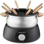 Appareil à fondue - lagrange - 349013 - 900 w - cuve alu anti - adhésive - 8 fourchettes Appareil à fondue - lagrange - 349013 - 900 w - cuve alu anti - adhésive - 8 fourchettes