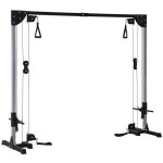 Appareil de musculation sportnow double poulie vis à vis crossover charge libre avec haltère 2 x 50kg ... Appareil de musculation sportnow double poulie vis à vis crossover charge libre avec haltère 2 x 50kg ...