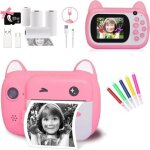 Appareil photo enfant - 32g - a27 - impression instantan�e - 24 pouces - 4 rouleaux de papier