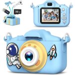 Appareil photo enfant - kakoo - mini cam�ra num�rique - hd 1080p - carte 32gb - jouet 3 � 10 ans