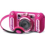 Appareil photo enfant - vtech - kidizoom duo dx rose - 75 filtres dynamiques - 5 jeux en ralit augmente ...