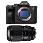 Hybride sony appareil photo hybride alpha 7 iv + tamron objectif 28 - 300mm f / 4 - 7 - 1 di iii vc vxd ...