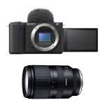 Sony appareil photo hybride alpha zv - e10 ii noir + tamron 17 - 70