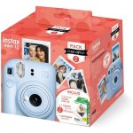 Appareil photo instantan� - fujifilm - instax mini 12 - couleur bleu - film 2x10 vues - housse incluse ...