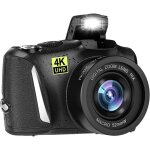 Appareil photo numérique 4k 48mp full hd vlogging caméra macro photographie 16x zoom numérique 3. 0 ... Appareil photo numérique 4k 48mp full hd vlogging caméra macro photographie 16x zoom numérique 3. 0 ...