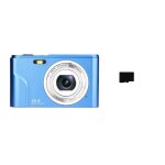 Appareil photo num�rique compact - inf - dc311 - 48 mp - carte tf 32 go - couleur bleu