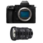 Hybride panasonic appareil photo hybride lumix s5 mark ii x + sigma objectif 24 - 70mm f / 2. 8 dg dn ...