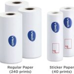 Appareil photo vtech kidizoom print cam avec recharge papier - blanc - pour enfant  partir de 5 ans